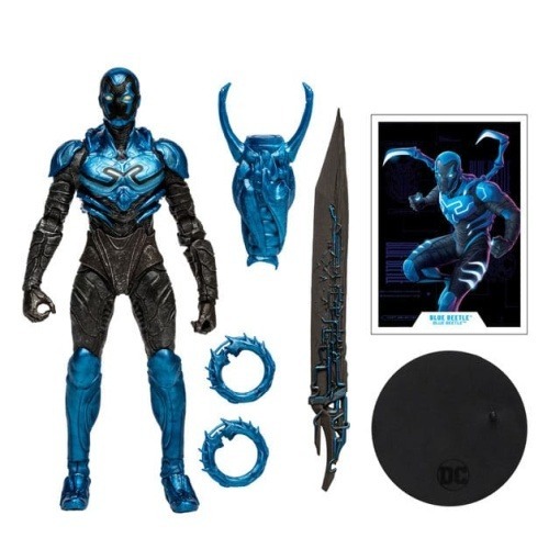 DC Blue Beetle Pack de 2 Figuras Asst 18 cm