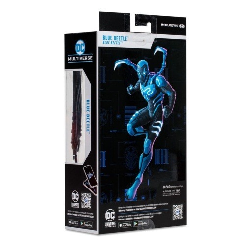 DC Blue Beetle Pack de 2 Figuras Asst 18 cm