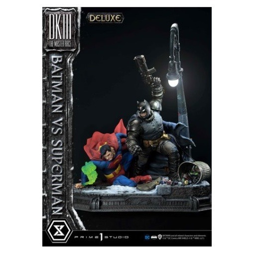 DC Comics Estatua Batman Vs. Superman (The Dark Knight Returns) Deluxe Bonus Ver. 110 cm