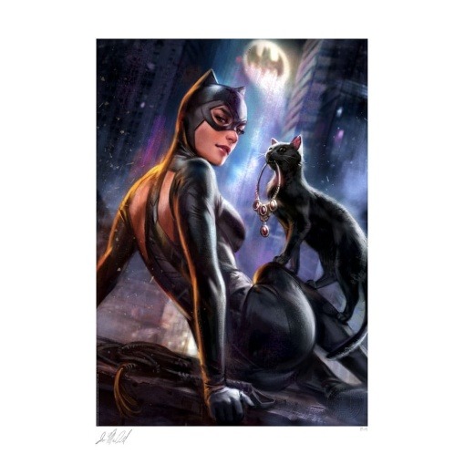 DC Comics Litografia Catwoman: Girl's Best Friend 41 x 61 cm - sin marco