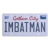 DC Comics Placa de Chapa Batman