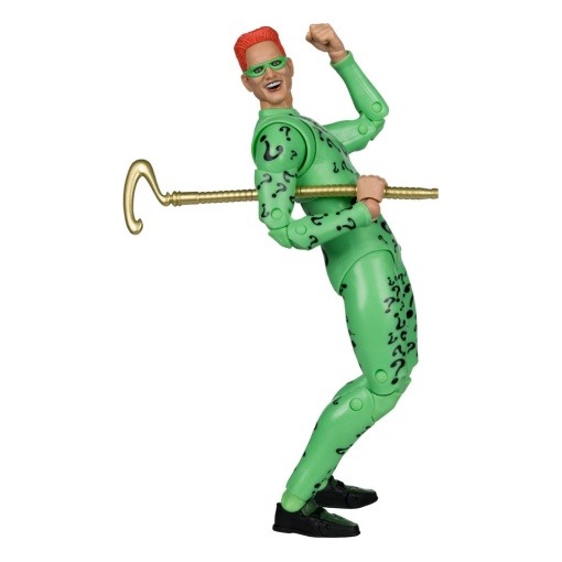 DC Figura Build A Megafig Batman Forever The Riddler (Gold Label) 18 cm