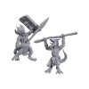 D&D Nolzur's Marvelous Miniatures Pack de 2 Miniaturas sin pintar 50th Anniversary Kobolds