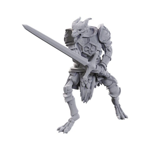 D&D Nolzur's Marvelous Miniatures Pack de 2 Miniaturas sin pintar 50th Anniversary Skeleton Knights