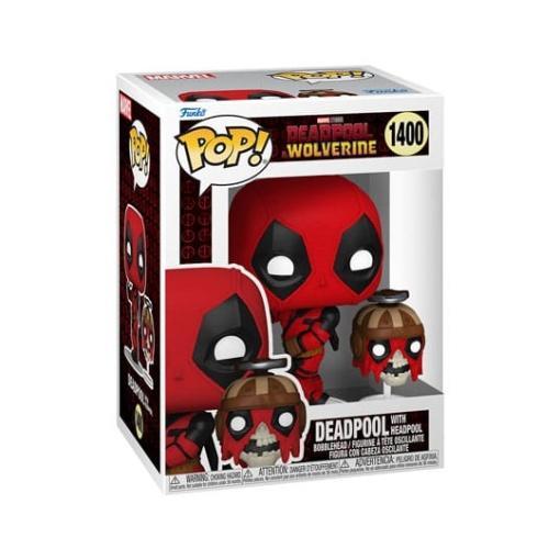 Deadpool 3 Figura POP & Buddy! Vinyl Deadpool w/Headpool 9 cm