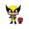 Deadpool 3 Figura POP & Buddy! Vinyl Wolverine w/ Babypool 9 cm