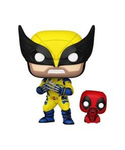 Deadpool 3 Figura POP & Buddy! Vinyl Wolverine w/ Babypool 9 cm