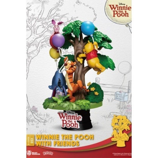 Disney Diorama PVC D-Stage Winnie The Pooh With Friends 16 cm