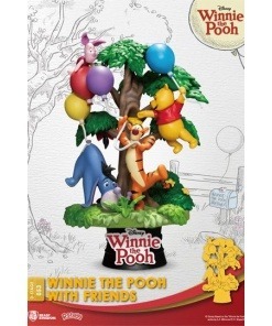 Disney Diorama PVC D-Stage Winnie The Pooh With Friends 16 cm