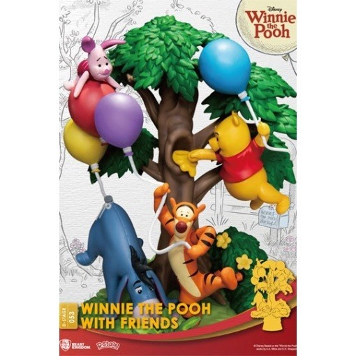 Disney Diorama PVC D-Stage Winnie The Pooh With Friends 16 cm