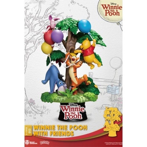 Disney Diorama PVC D-Stage Winnie The Pooh With Friends 16 cm