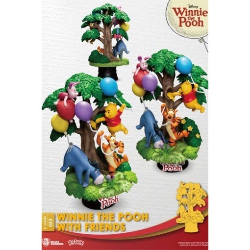 Disney Diorama PVC D-Stage Winnie The Pooh With Friends 16 cm