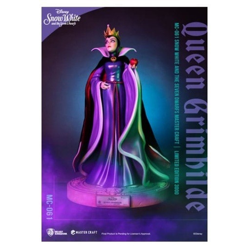 Disney Snow White and the Seven Dwarfs Estatua Master Craft Queen Grimhilde 41 cm