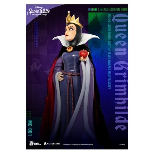 Disney Snow White and the Seven Dwarfs Estatua Master Craft Queen Grimhilde 41 cm