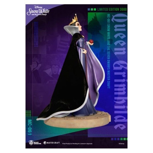 Disney Snow White and the Seven Dwarfs Estatua Master Craft Queen Grimhilde 41 cm