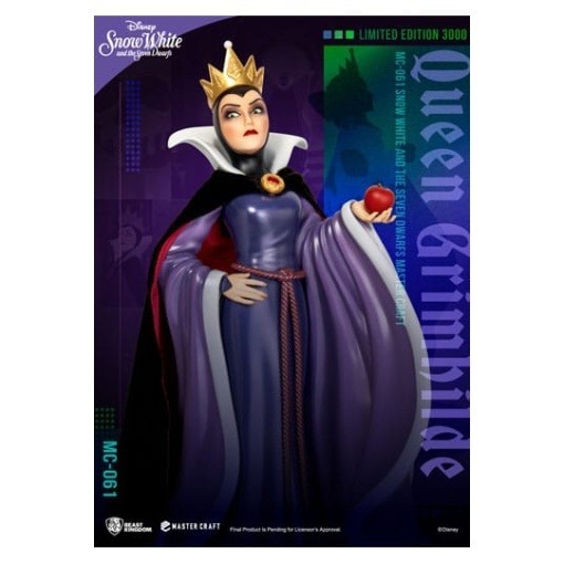 Disney Snow White and the Seven Dwarfs Estatua Master Craft Queen Grimhilde 41 cm