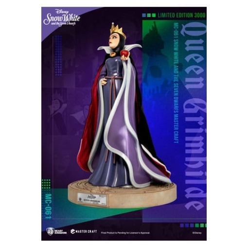 Disney Snow White and the Seven Dwarfs Estatua Master Craft Queen Grimhilde 41 cm