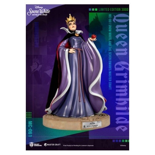 Disney Snow White and the Seven Dwarfs Estatua Master Craft Queen Grimhilde 41 cm