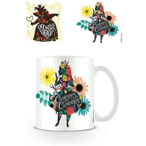 Disney Taza Alice in Wonderland Curiouser