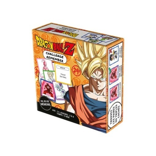 Dragon Ball Z Juego de Cartas Remember Challenge *Edición francés*