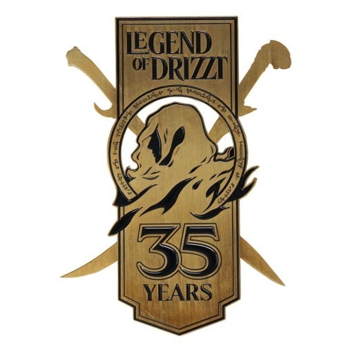 Dungeons & Dragons Lingote 35th Anniversary  Legend of Drizzt Limited Edition