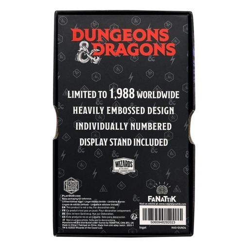 Dungeons & Dragons Lingote 50th Anniversary Spider Queen Limited Edition