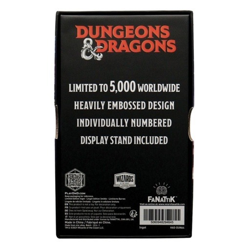 Dungeons & Dragons Lingote Book of Many Things Limited Edition