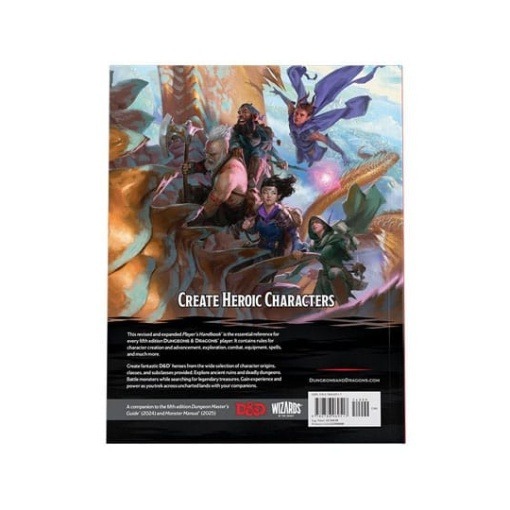 Dungeons & Dragons RPG Player's Handbook 2024 Inglés