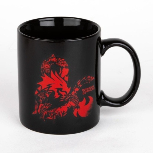 Dungeons & Dragons Taza Monsters Logo 320 ml