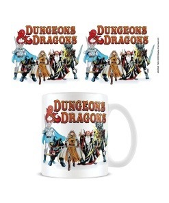 Dungeons & Dragons Taza Retro Group