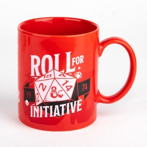 Dungeons & Dragons Taza Roll for Initiative 320 ml