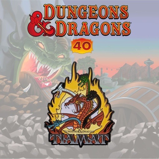 Dungeons & Dragons: The Cartoon Chapa 40th Anniversary Tiamat