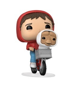 E.T. El Extraterrestre POP! Vinyl Figura Elliot w/ET in Bike Basket 9 cm