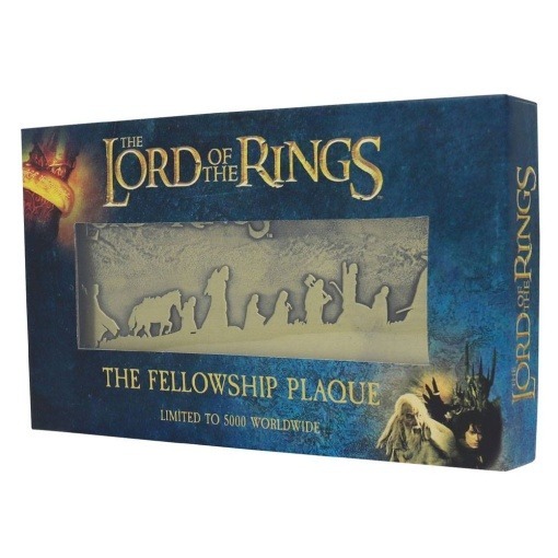 El Señor de los Anillos Cartel de metal The Fellowship Limited Edition