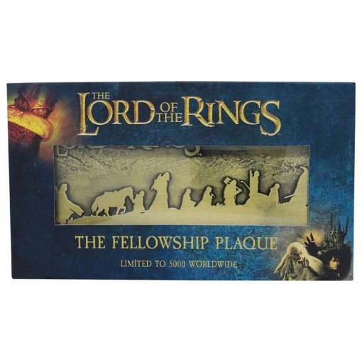 El Señor de los Anillos Cartel de metal The Fellowship Limited Edition