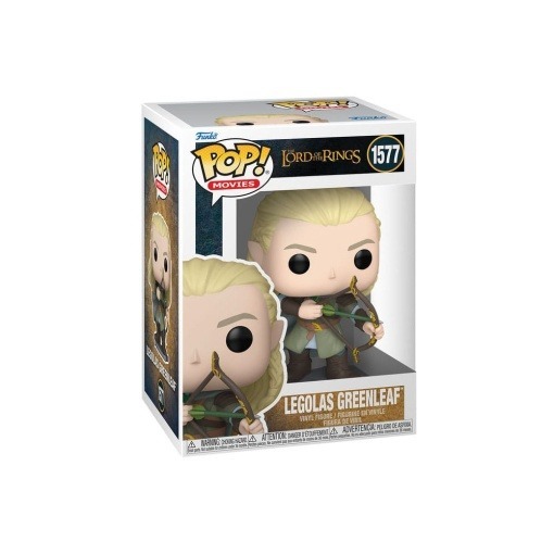 El Señor de los Anillos Figura POP! Movies Vinyl Legolas 9 cm