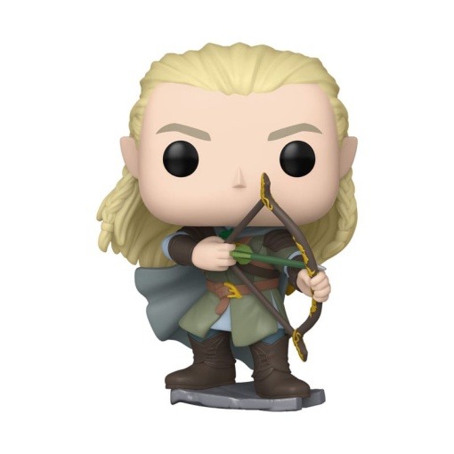 El Señor de los Anillos Figura POP! Movies Vinyl Legolas 9 cm