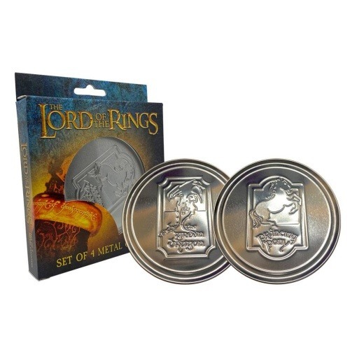 El Señor de los Anillos Pack de 4 Posavasos Green Dragon