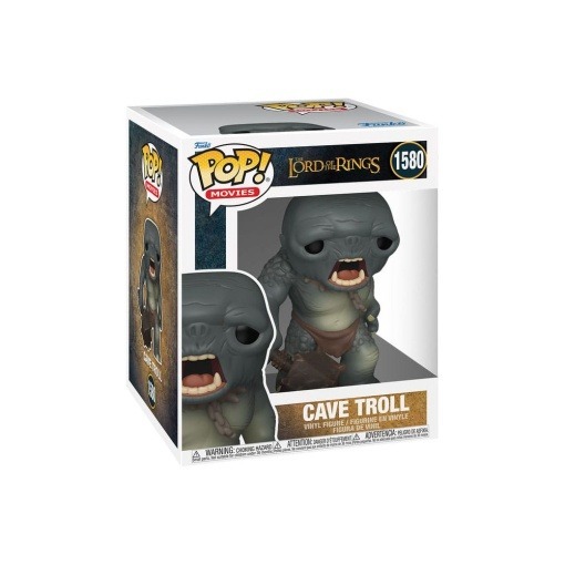 El Señor de los Anillos Super Sized POP! Animation Vinyl Figura Cave Troll 15 cm