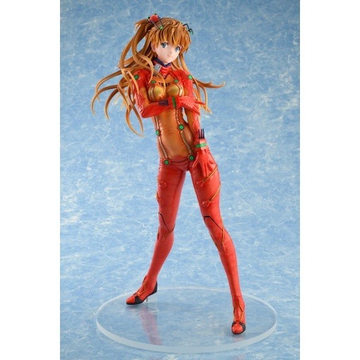 Evangelion 2.0 You Can (Not) Advance Statue PVC 1/4 Asuka Shikinami Langley Test Plugsuit Smile Ver. 40 cm