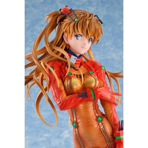 Evangelion 2.0 You Can (Not) Advance Statue PVC 1/4 Asuka Shikinami Langley Test Plugsuit Smile Ver. 40 cm