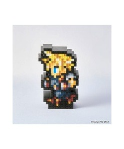 Final Fantasy Record Keeper Lámpara LED Pixelight Cloud Strife 10 cm