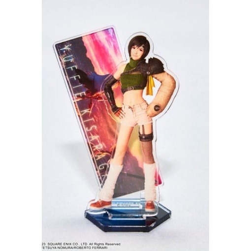 Final Fantasy VII Remake Integrade Figura acrilico Yuffie Kisaragi 8 cm