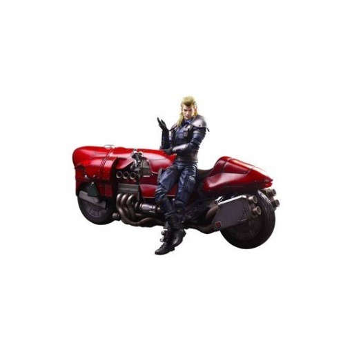 Final Fantasy VII Remake Play Arts Kai Figura & Vehículo Roche & Bike