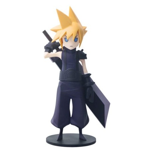 Final Fantasy VII Remake Static Arts Mini Estatua Cloud Strife 15 cm