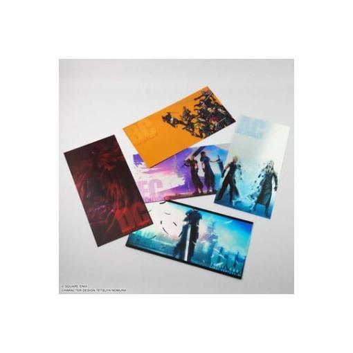 Final Fantasy VII Series Postales Metallic Large Set (5)