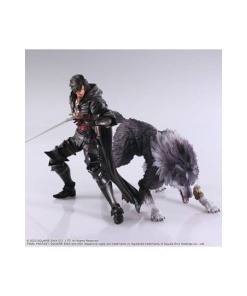 Final Fantasy XVI Bring Arts Figura Set Clive Rosfield & Torgal