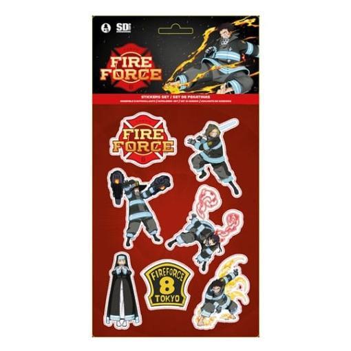 Fire Force Set de Pegatinas