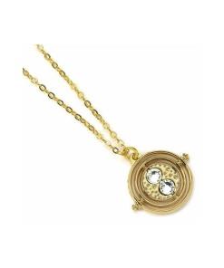 Harry Potter Collar con Colgante Fixed Time Turner (bañado en oro)