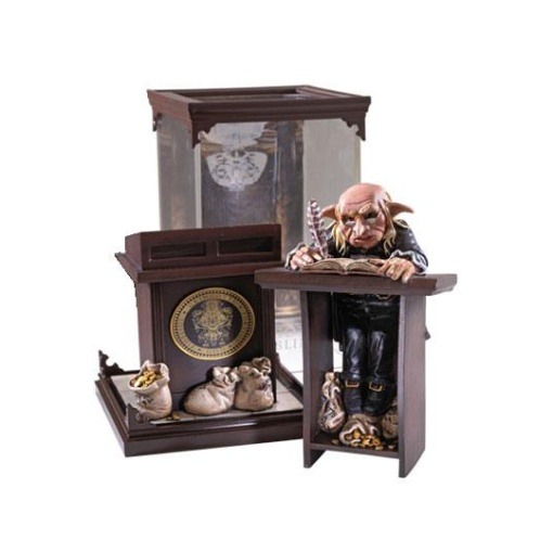 Harry Potter Estatua Magical Creatures Gringotts Goblin 19 cm